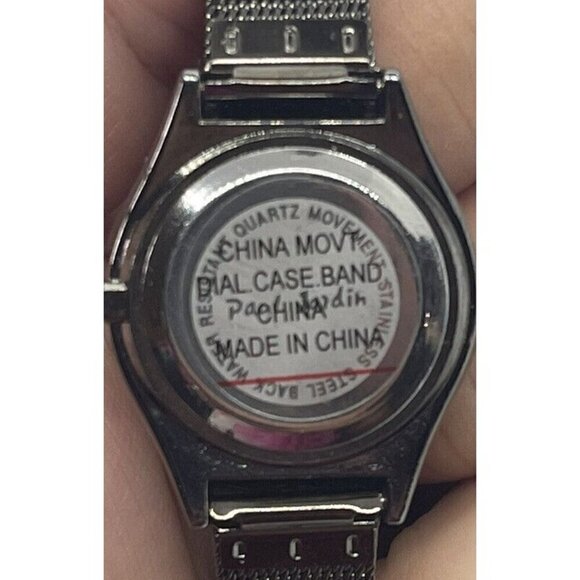 Paul Jardin Men's Quartz Watch Round All Black Water Resistant - Picture 5 of 10